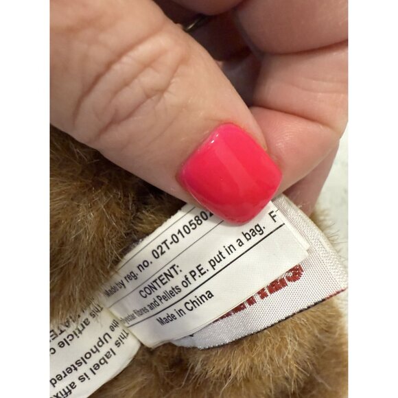 Cuddlebears "Snookie" Brown Plush Teddy Bear Stuffed Animal Stuffed Animal House - Picture 7 of 9